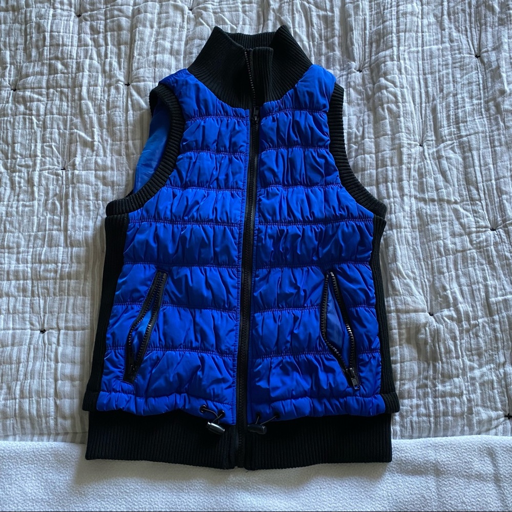 Blue Puffer Vest